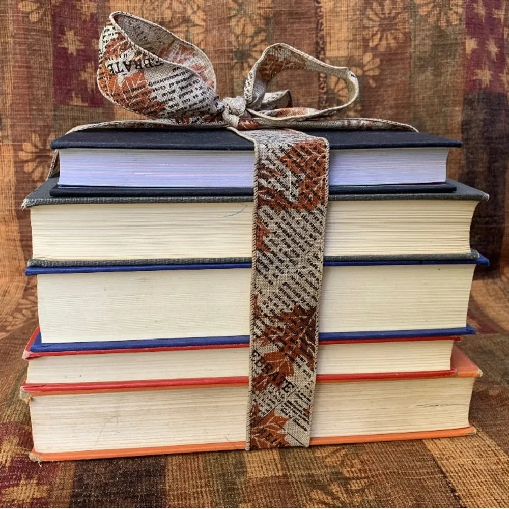 Fall Decor Book Stack - Picture 4 of 9